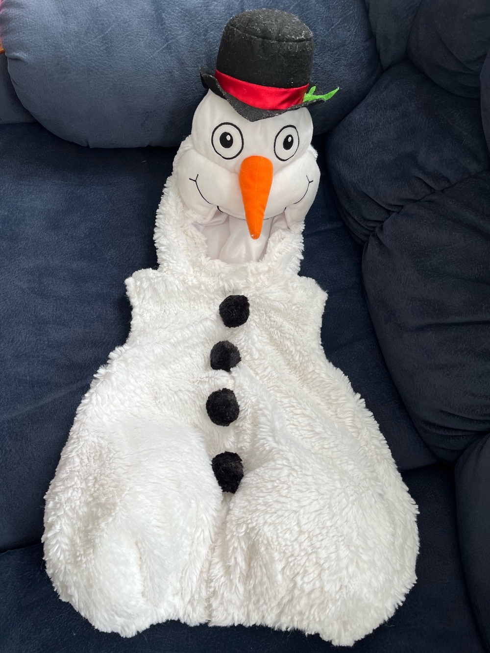 Baby Snowman Costume 12-18 Months Plush Halloween Christmas Costume